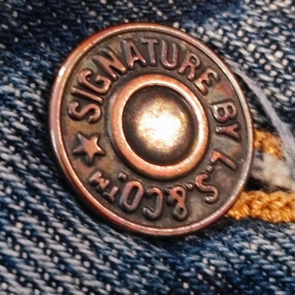 Signature by Levi Strauss straight jeans size 30x30 - Picture 4 of 7